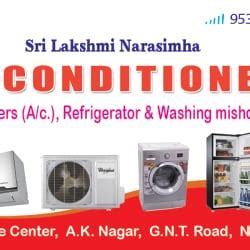 Sri Lakshmi Narasimha Refrigeration and Air Conditioning Repair and Services